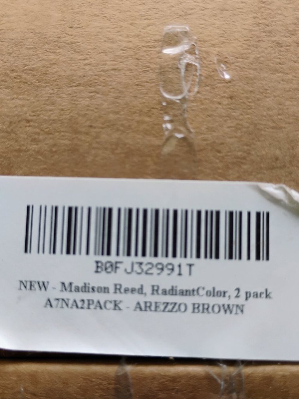 Madison Reed Arezzo Light Brown - 7NA. Two pack, sealed.